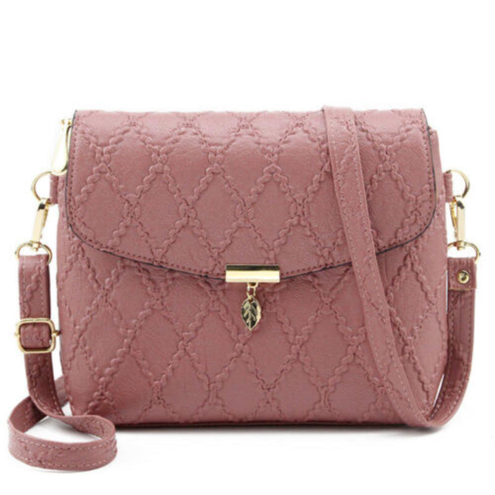 Guess, Tyren, Textile Crossbody Bag, Pink, For Women.
